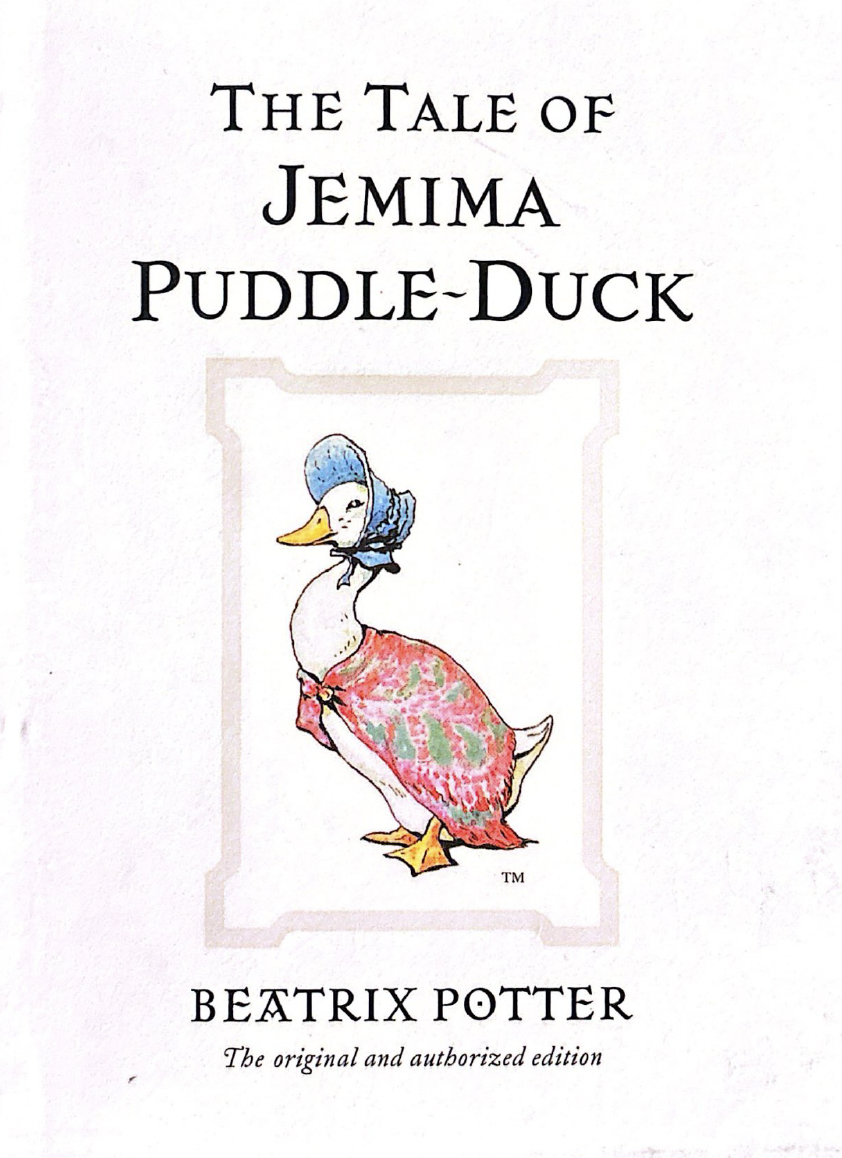 The Tale of Jemima Puddle-Duck